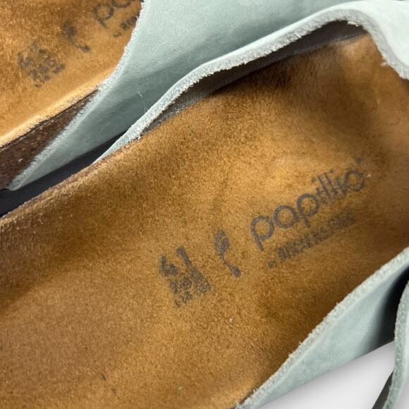 Birkenstock Papillio Arizona Platform Sandal-Nubuck in Pure Sage Size 41/10 - Picture 10 of 11